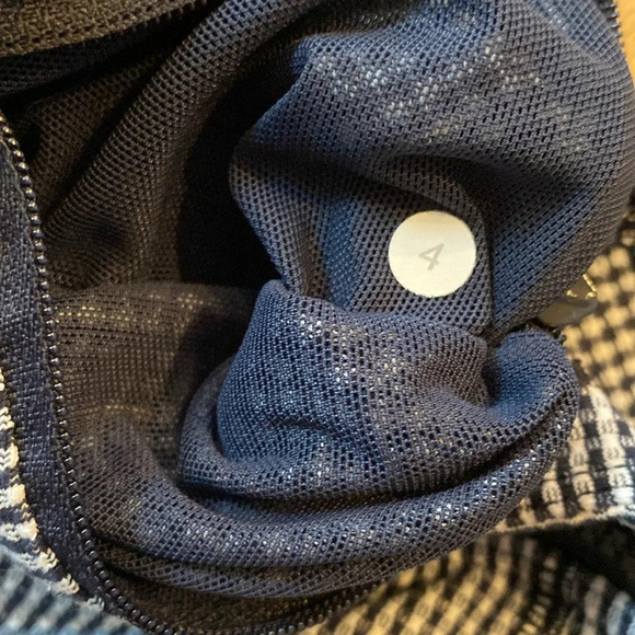 Lululemon Forme Jacket Gingham Inkwell - Picture 11 of 11